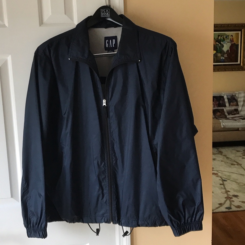 GAP Men's Navy Windbreaker